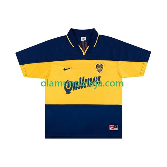 Camisola CA Boca Juniors 2000 Retro Homem Equipamento Primeiro 1999 Manga Curta